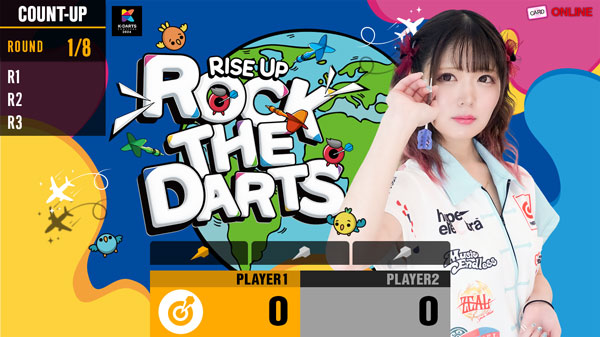 K-DARTS FESTIVAL 2024 オリジナルSCREEN - 牧野 百花プロ