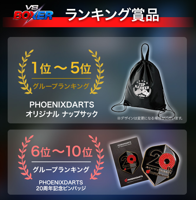 ランキング賞品