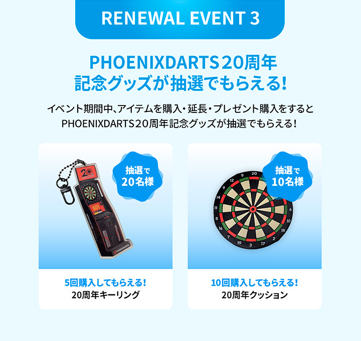 Item Shop リニューアルキャンペーン