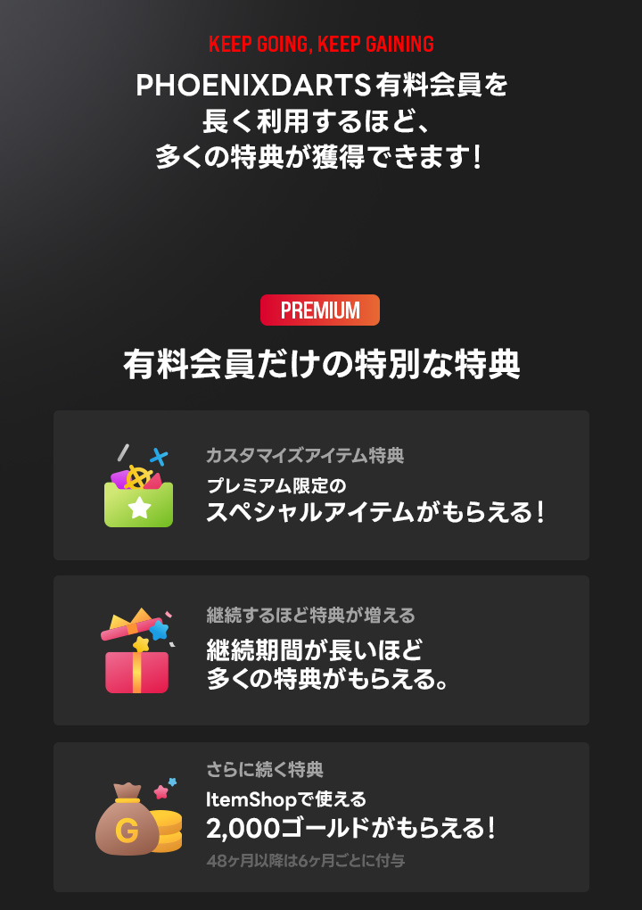 有料会員 プレミアムメンバーシップ