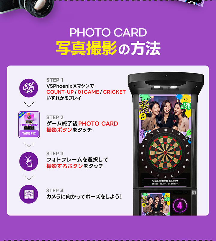 【VSPhoenix X】新機能「フォトカード」機能のお知らせ